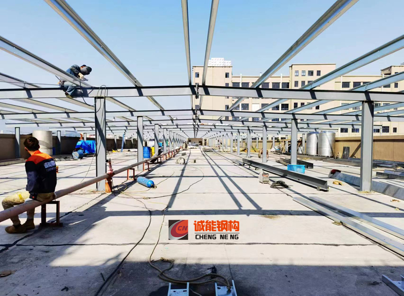 永嘉鋼結構光伏安裝工程 分布式屋頂光伏施工方案